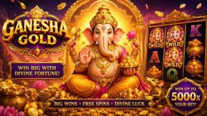 BK3 Ganesha Gold slot game reels